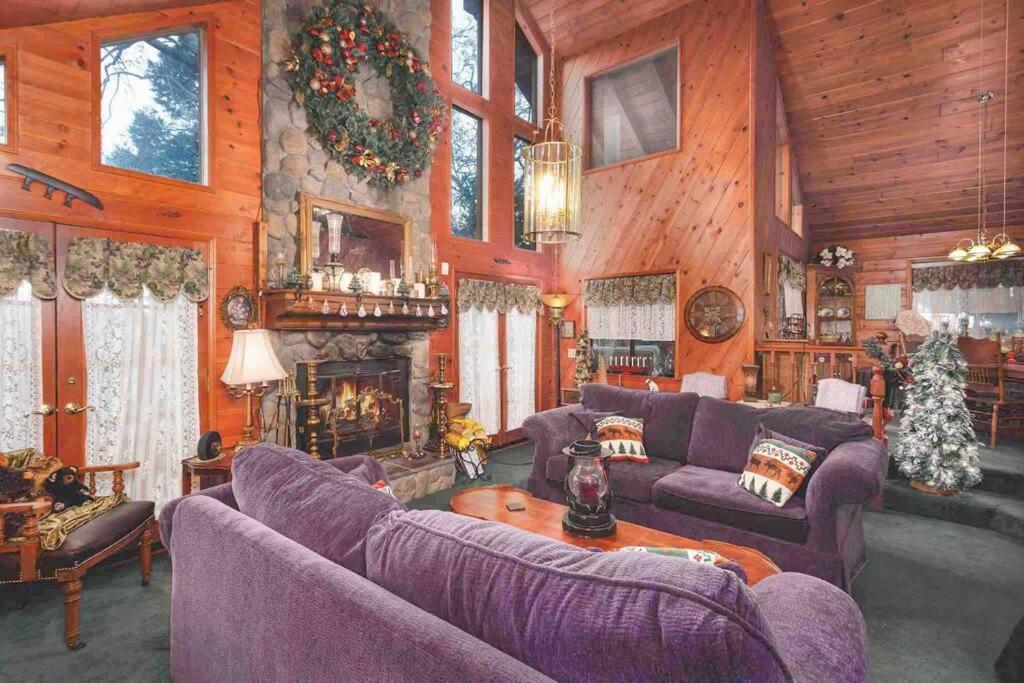 Lakeview 3-Story Winter Home Crestline 外观 照片