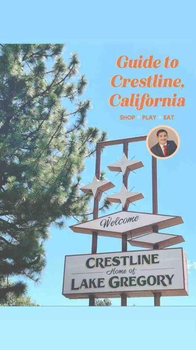 Lakeview 3-Story Winter Home Crestline 外观 照片